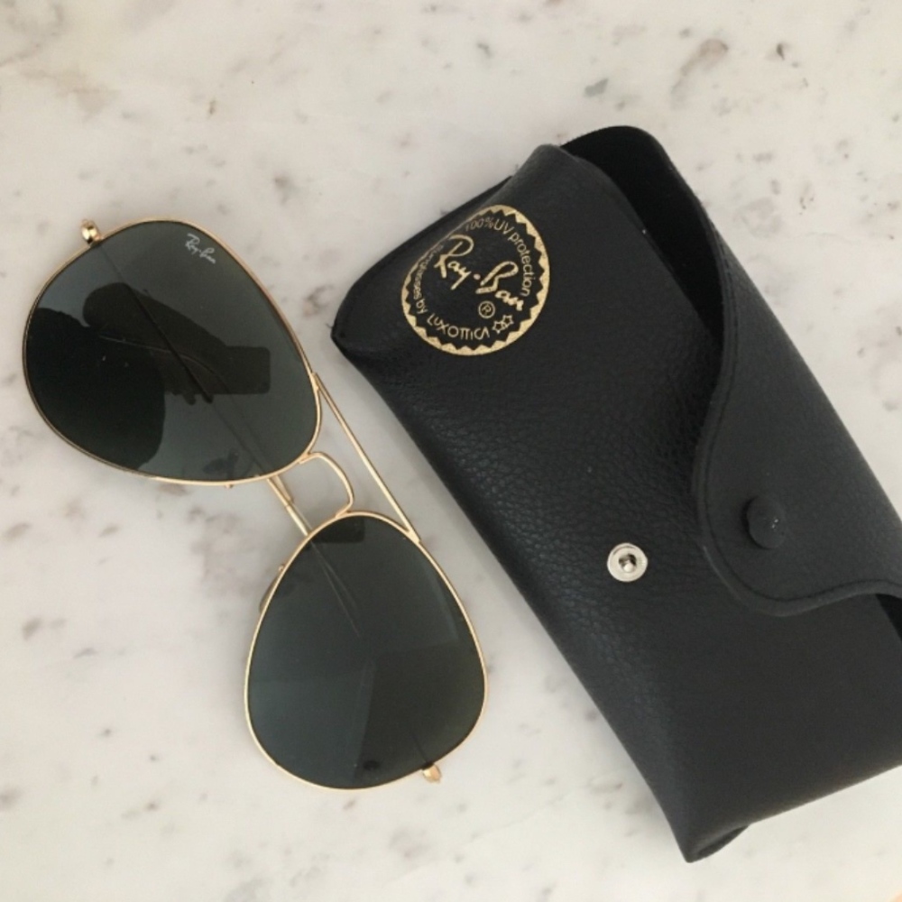 Ray-Ban RB3025 Aviator Classic Gold Sunglasses